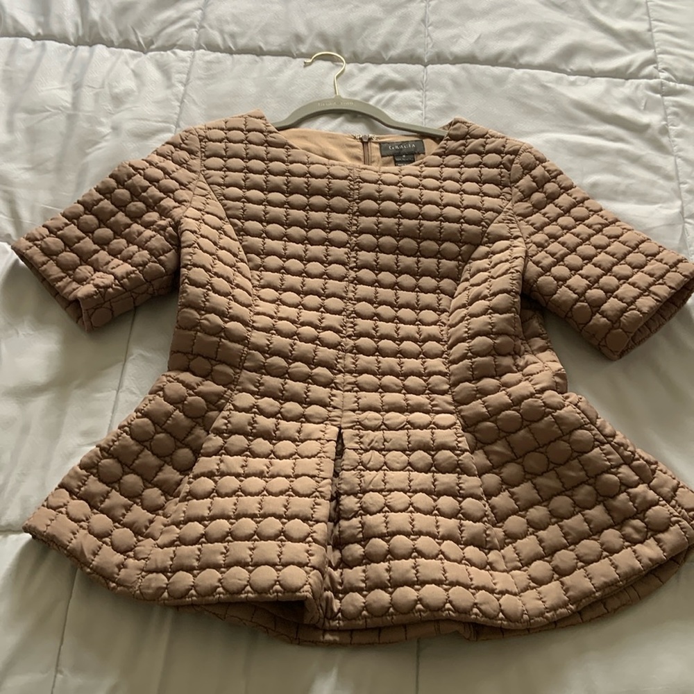 Gracia Peplum Top